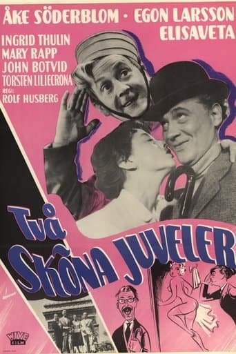 Movie poster for Två sköna juveler