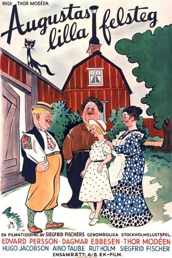 Movie poster for Augustas lilla felsteg