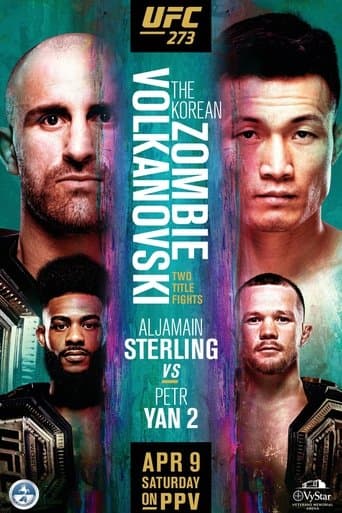 Movie poster for UFC 273: Volkanovski vs. The Korean Zombie