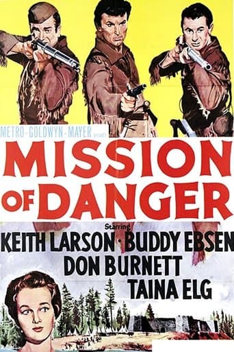 Movie poster for Mission of Danger