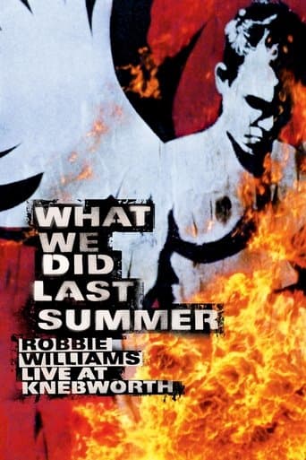 Movie poster for Robbie Williams: What We Did Last Summer - Live at Knebworth