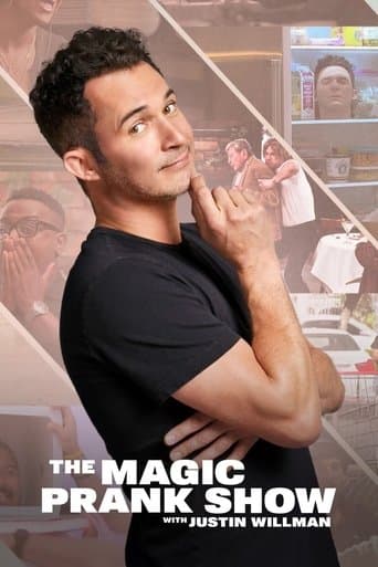 Movie poster for THE MAGIC PRANK SHOW with Justin Willman