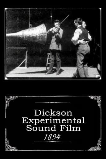 Movie poster for Dickson Experimental Sound Film