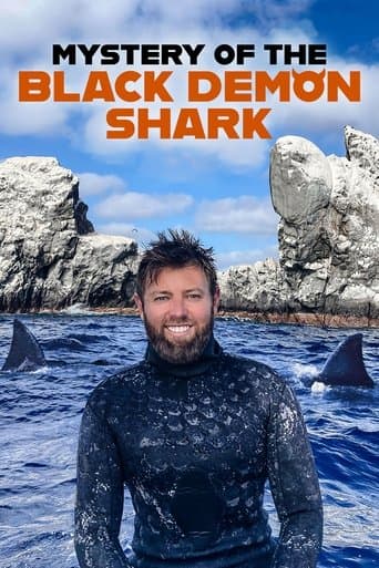 Movie poster for Mystery of the Black Demon Shark