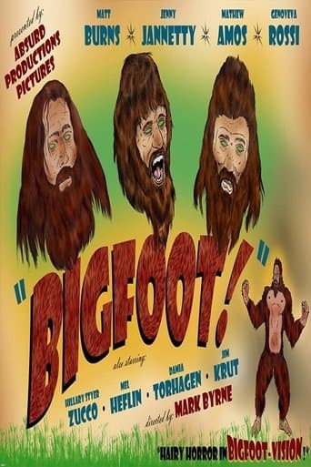 Movie poster for Bigfoot!