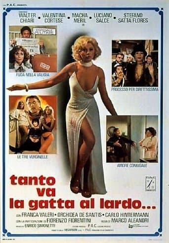 Movie poster for Tanto va la gatta al lardo...