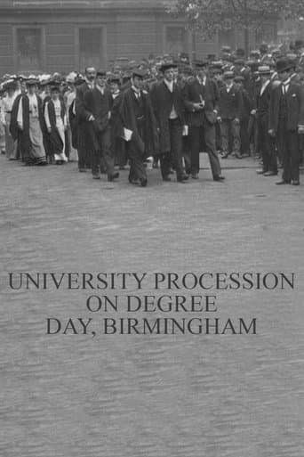 Movie poster for University Procession on Degree Day, Birmingham