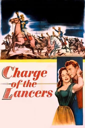 Movie poster for Charge of the Lancers