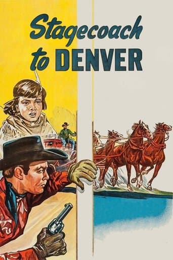 Movie poster for Stagecoach to Denver