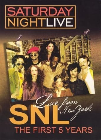 Movie poster for Live from New York: The First 5 Years of Saturday Night Live
