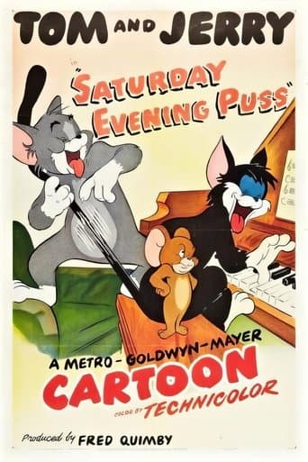 Movie poster for Saturday Evening Puss