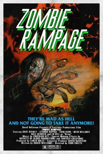 Movie poster for Zombie Rampage