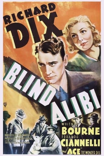 Movie poster for Blind Alibi