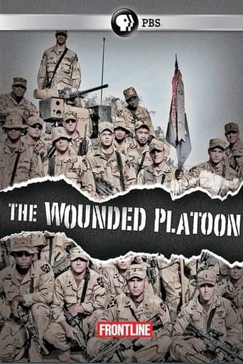 Movie poster for The Wounded Platoon