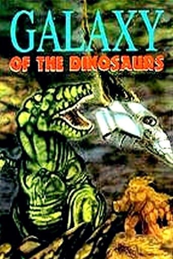 Movie poster for Galaxy of the Dinosaurs