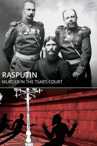 Movie poster for Rasputin: Murder in the Tsar's Court