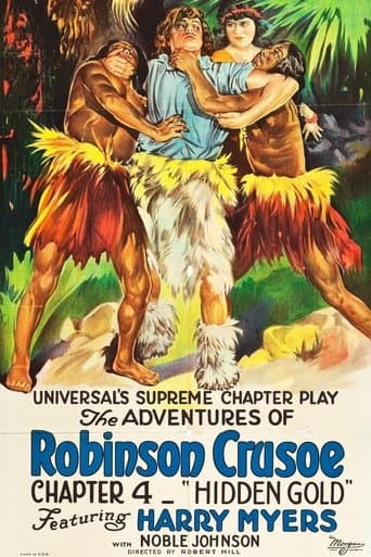 Movie poster for The Adventures of Robinson Crusoe