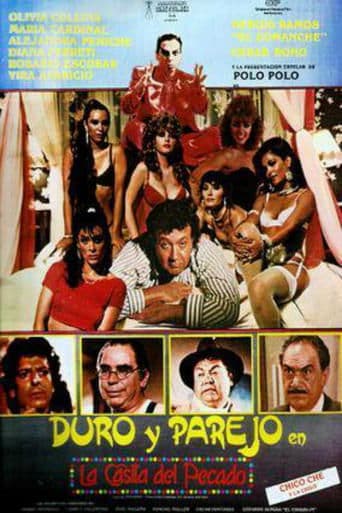 Movie poster for Duro y Parejo en La Casita del Pecado