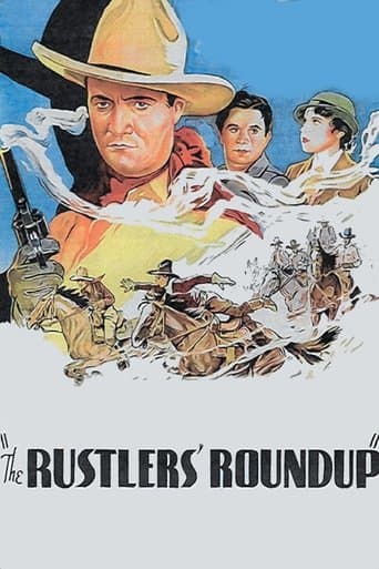 Movie poster for The Rustler's Roundup
