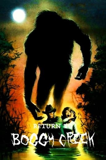 Movie poster for Return to Boggy Creek