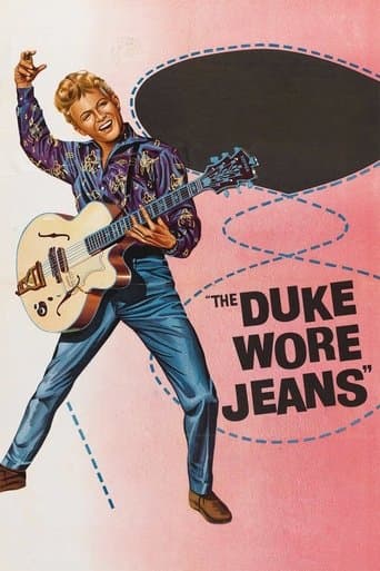 Movie poster for The Duke Wore Jeans