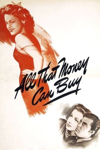 Movie poster for All That Money Can Buy