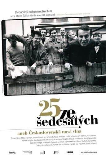 Movie poster for 25 from the Sixties, or the Czechoslovak New Wave