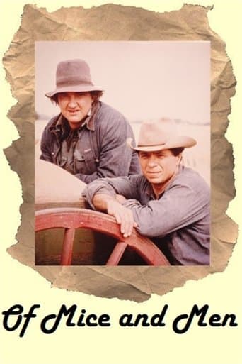 Movie poster for Of Mice and Men