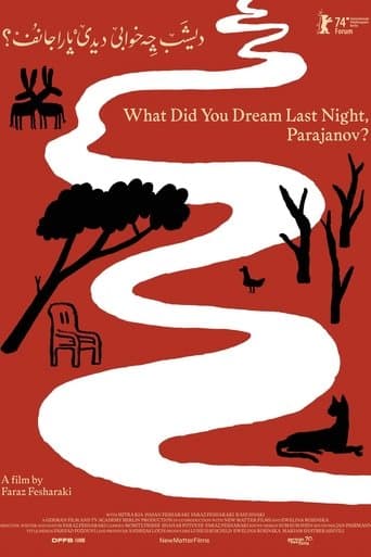 Movie poster for What Did You Dream Last Night, Parajanov?