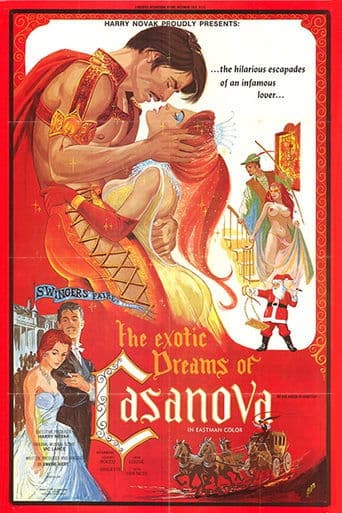 Movie poster for The Exotic Dreams of Casanova