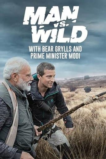 Movie poster for Man vs Wild with Bear Grylls & PM Modi