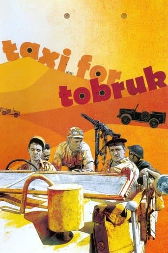 Movie poster for Taxi for Tobruk