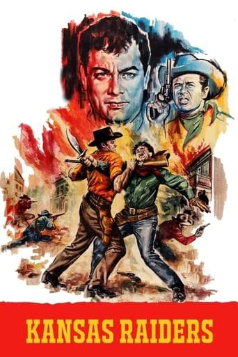 Movie poster for Kansas Raiders