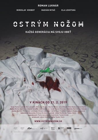 Movie poster for By a Sharp Knife