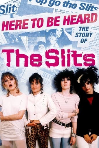 Movie poster for Here to be Heard: The Story of The Slits