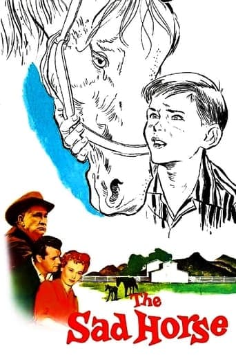 Movie poster for The Sad Horse