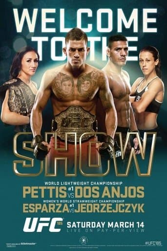 Movie poster for UFC 185: Pettis vs. Dos Anjos