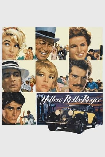 Movie poster for The Yellow Rolls-Royce