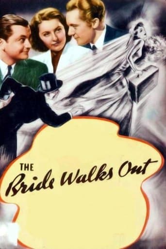 Movie poster for The Bride Walks Out