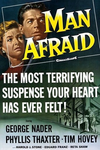 Movie poster for Man Afraid