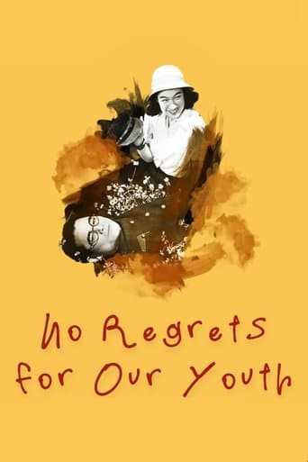 Movie poster for No Regrets for Our Youth
