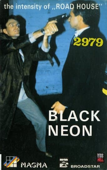 Movie poster for Black Neon