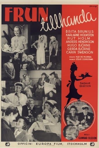 Movie poster for To Help the Lady of the House