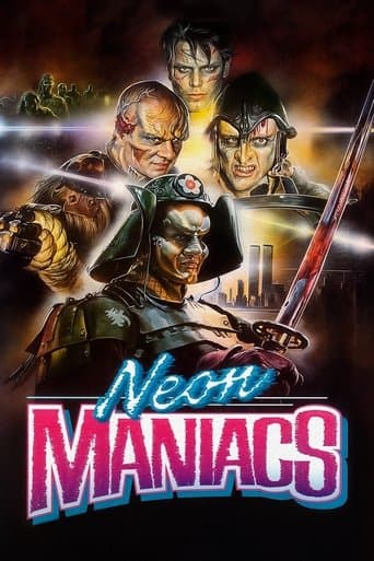 Movie poster for Neon Maniacs