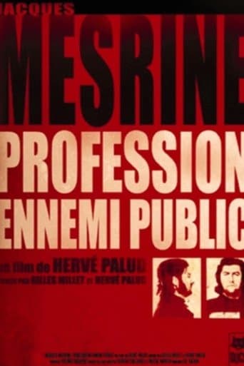 Movie poster for Jacques Mesrine: profession ennemi public