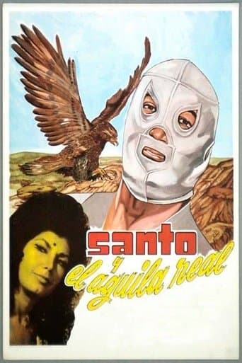 Movie poster for Santo and the Golden Eagle
