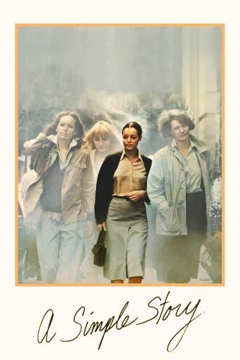Movie poster for A Simple Story
