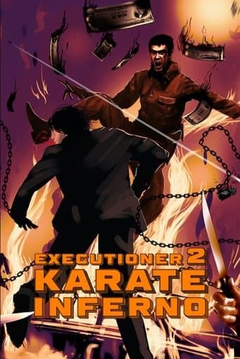 Movie poster for The Executioner II: Karate Inferno