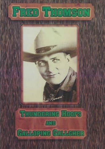 Movie poster for Thundering Hoofs