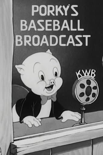 Movie poster for Porky's Baseball Broadcast